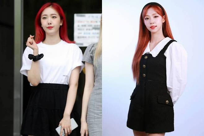 (왼쪽부터) 비비지 신비, 우주소녀 여름 / 사진=머니투데이