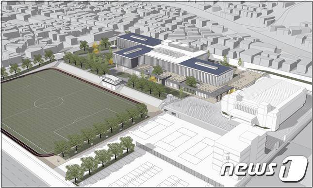 동래고 조감도(부산시교육청 제공)© 뉴스1