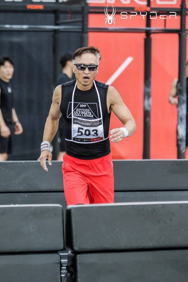 어수영 씨도 운동읕 통해 새로운 인생을 살고 있다.