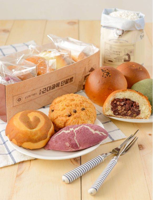 근대골목단팥빵 ‘뉴트로 6종 세트’ⓒ홍두당