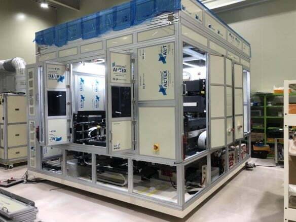 케이피에스 FMM 인장 장비 [사진=케이피에스 홈페이지 캡처]