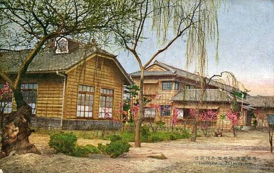 옛 유성온천 일대 모습. 사진 유성구