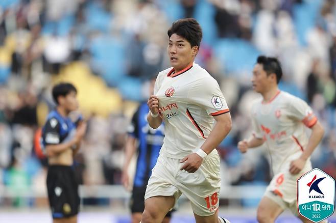 제주 주민규(한국프로축구연맹 제공)© 뉴스1