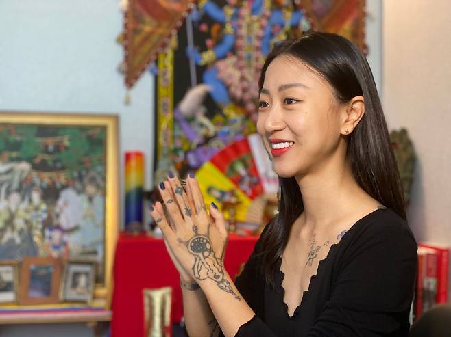 무당 홍칼리씨. /홍칼리씨 제공