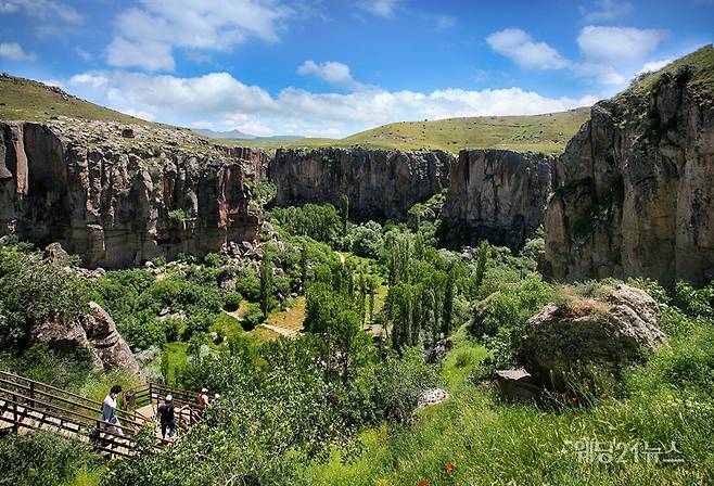 사진 : 터키문화관광부(Turkish Ministry of Culture and Tourism),&nbsp;으흘라라 계곡(Ihlara Valley)