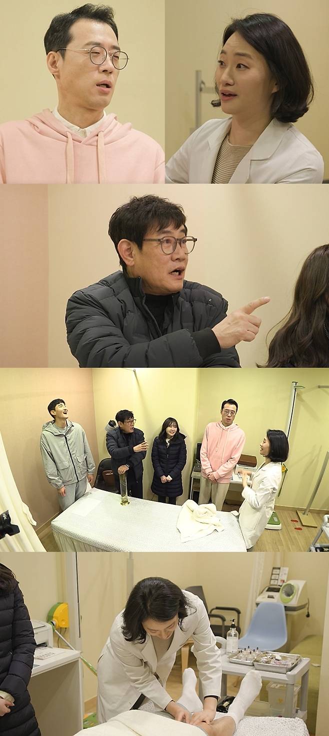 Lee Kyung-kyu Family and Lee yun-seok couple gather in one placeIn the 13th MBC entertainment program family mate broadcasted on the 12th, Lee Kyung-kyu and Yerim are shown and Kim Young-chan visits the oriental clinic of Lee Yun-seok wife.Lee Kyung-kyu visits the clinic for his injured son-in-law Kim Young-chan.This clinic is where Lee Kyung-kyus close junior Lee Yun-seok wife is working.Lee Kyung-kyu Familys real health diagnosis results are revealed, and Yerim, who said her bowels are not good, laughs, saying, Im a newlywed, so I endure more gas.I wonder how her husband Kim Young-chan responded.Lee Kyung-kyu, the representative of the entertainment industry, is also shocked by the results of his examination.Lee Kyung-kyu is greatly embarrassed by his wifes saying, You should be drunk.In addition, Lee Yun-Seok, who heard the visit of Lee Kyung-kyu Family, visits his wifes hospital and focuses attention.Lee Kyung-kyu, who usually has a drink with Lee Yun-seok, does a surprise disclosure.Lee Yun-seok is the back door to the unexpected Lee Kyung-kyus remarks that he is sweating out.Lee Yun-seoks wife is also surprised to say that Lee Kyung-kyus Disclosure is incredible.Lee Kyung-kyus Disclosure, which embarrassed the stormmate Lee Yun-Seok, can be seen at MBCs Family Mate 13th at 9 pm on the 12th.