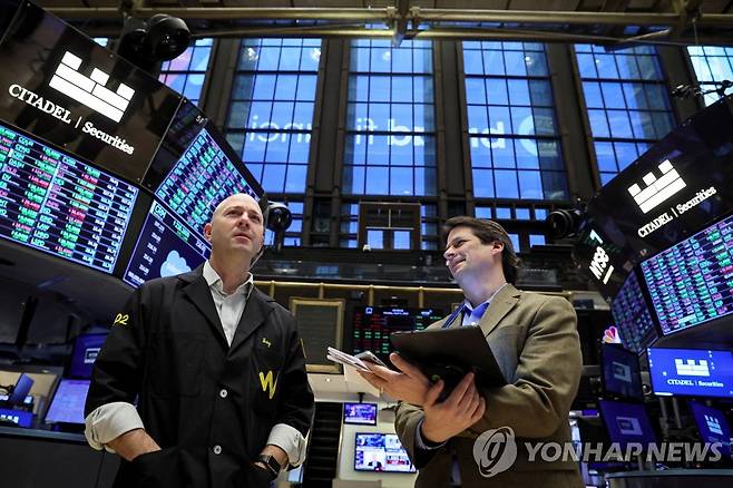 뉴욕증권거래소 [로이터 연합뉴스 자료사진]