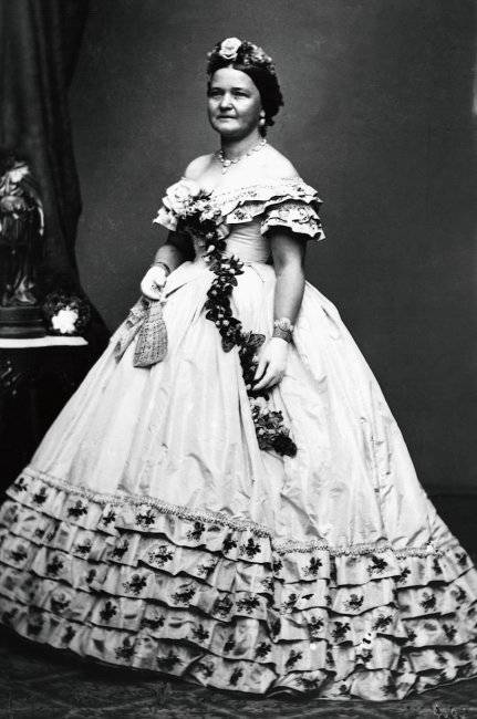 링컨 대통령의 부인 메리 토드 링컨이 착용한 시드 펄 주얼리. [Gettyimage]