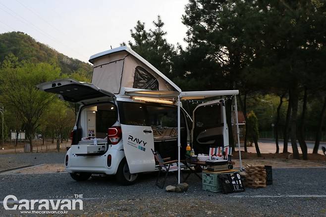 완주 무궁화오토캠핑장에서 직접 레비를 체험해보았다