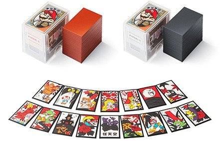 닌텐도가 공식 홈페이지에서 판매하는 '마리오 화투' [사진 닌텐도]