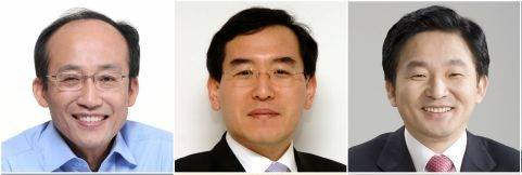 왼쪽부터 추경호 부총리 겸 기획재정부 장관 후보자, 이창양 산업통상자원부 장관 후보자, 원희룡 국토교통부 장관 후보자. 연합뉴스