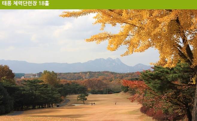 [서울=뉴시스] 태릉 체력단련장. 2022.04.21. (사진=국군복지포털 누리집 갈무리) *재판매 및 DB 금지