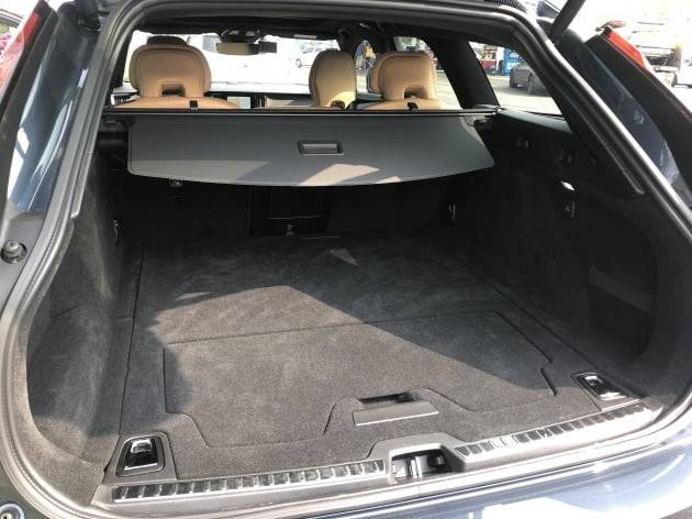 볼보 V90 크로스컨트리 트렁크. 노정동 기자.