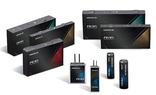 삼성SDI의 배터리 ‘PRiMX’. (사진=삼성SDI)