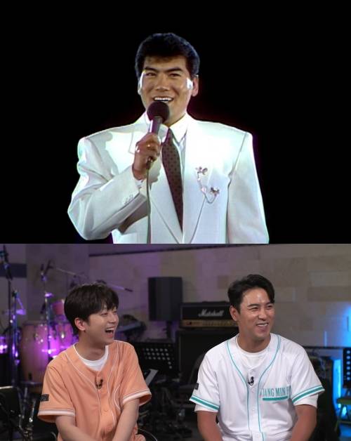 ▲ '연중 라이브' 나훈아, 장민호, 이찬원. 제공| KBS