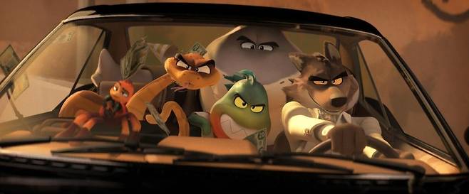 애니메이션 '배드 가이즈' [유니버설 픽쳐스 제공. 재판매 및 DB 금지]