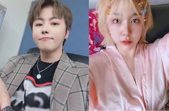 블락비 유권·전선혜 SNS