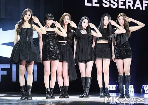 르세라핌 사진=천정환 기자