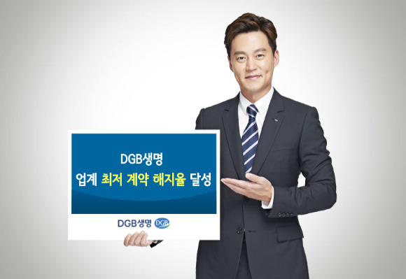 지난해 말 기준 DGB생명의 효력상실해약률은 5.19%로 업계 평균인 8.53%보다 3%p 이상 낮은 것으로 나타났다. 이는 전체 23개 생명보험회사 중에도 가장 낮은 수준이다. [사진=DGB생명]