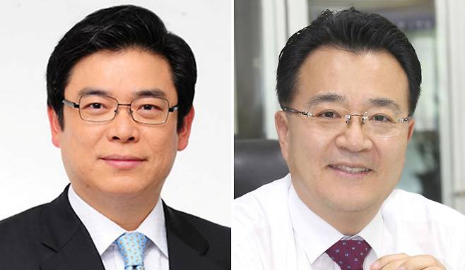 윤석열 대통령 당선인이 대통령 비서실 비서관급 1차 인선을 단행했다. 왼쪽부터 정무수석실 정무비서관으로 내정된 홍지만, 자치행정비서관으로 내정된 서승우. /연합뉴스