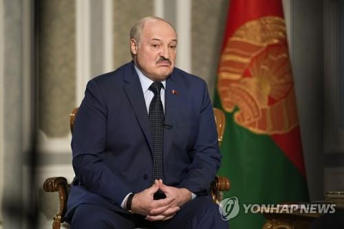 알렉산드르 루카셴코 벨라루스 대통령 [AP뉴스 연합뉴스 자료사진. 재판매 및 DB 금지]
