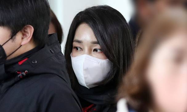 윤석열 대통령 당선인의 배우자 김건희 여사. 뉴스1