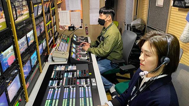 한국 프로야구 중계 방송 사상 첫 메인 디렉터가 된 KBS N의 정효진 PD.