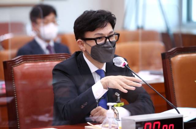 한동훈 법무부장관 후보자. 뉴시스