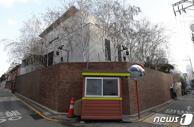 서울 강남구 논현동 이명박 전 대통령 사저 © 뉴스1