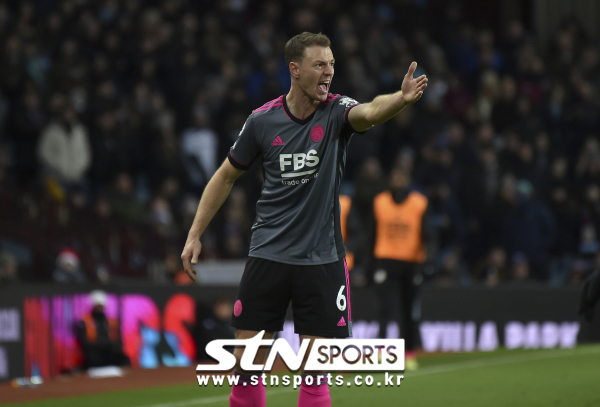 레스터 시티 센터백 조니 에반스. 사진|뉴시스/AP