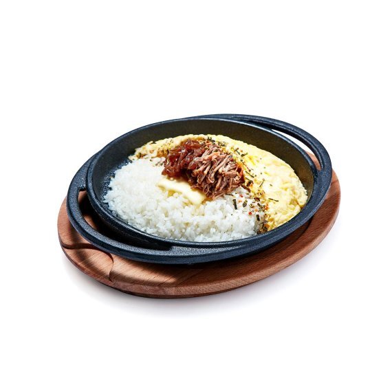 장조림 버터 비빔밥