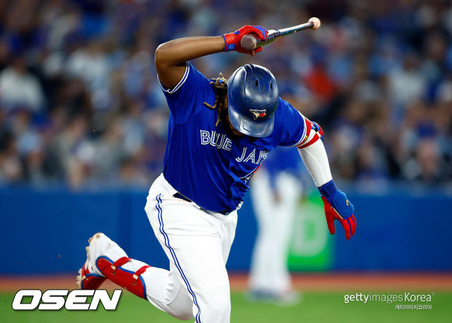 [사진] 블라디미르 게레로 주니어 ⓒGettyimages(무단전재 및 재배포 금지)