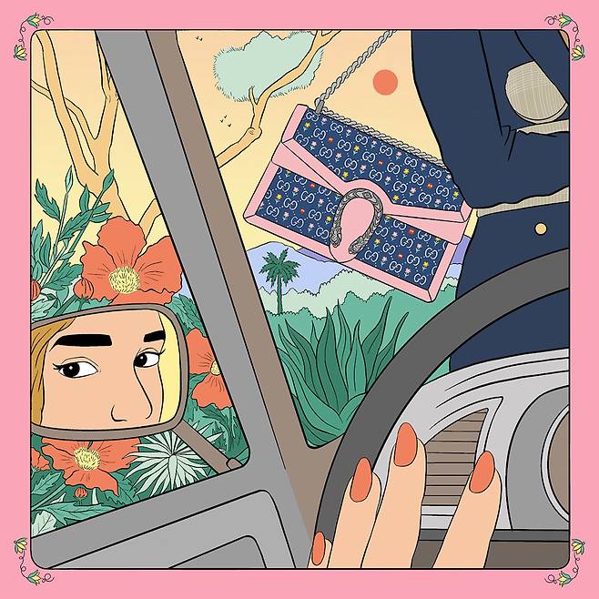 사진 : 구찌(Gucci) '구찌 블루밍 러브(Gucci Blooming Love)' 컬렉션 (사진제공 : 구찌)