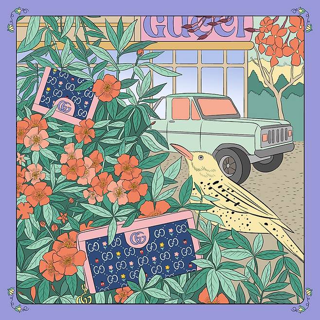 사진 : 구찌(Gucci) '구찌 블루밍 러브(Gucci Blooming Love)' 컬렉션 (사진제공 : 구찌)