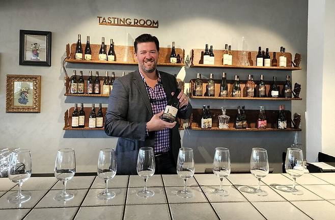 파울스 와이너리의 맷 파울스. 허윤희 기자