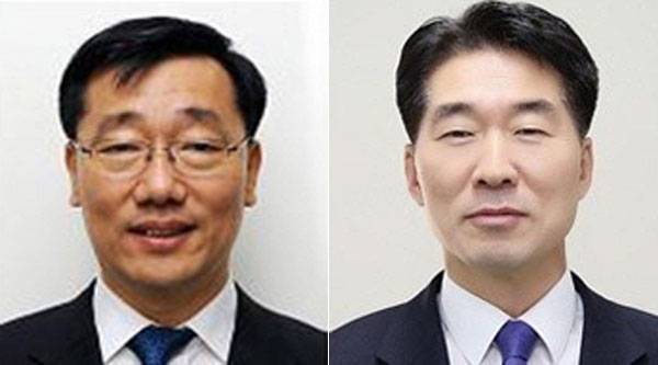 ▲ (왼쪽부터) 어명소 국토교통부 제2차관, 김성호 행정안전부 재난안전관리본부장.