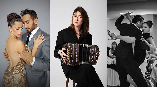 탱고, 매혹 - 독보적 반도네오니스트 고상지가 연주하고 최정상급 기량의 탱고 댄서들이 참여하는 공연은 오는 26일 마포아트센터에서 열린다.마포문화재단 제공