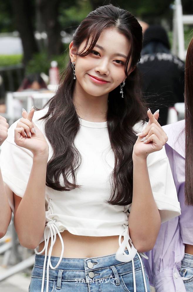 클라씨 원지민 '예쁜 하트'[★포토]