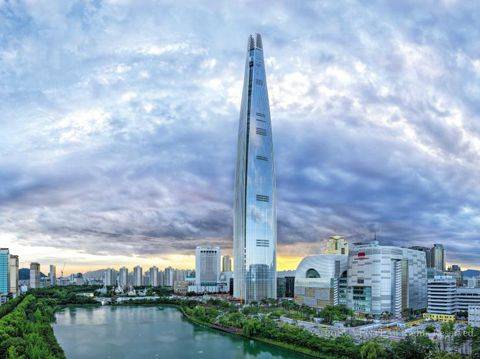 서울 송파구 롯데월드타워./롯데그룹 제공