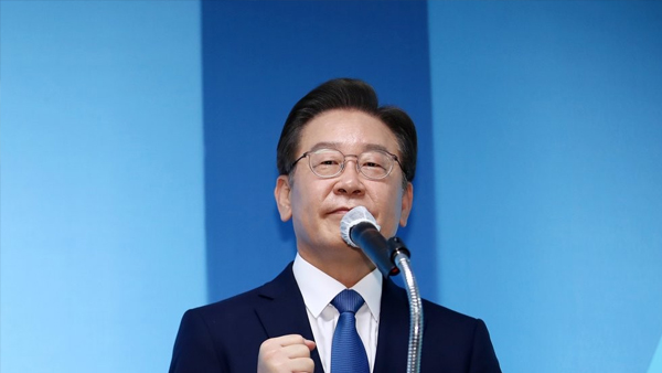 선거사무소 개소식 참석한 이재명 [사진 제공: 연합뉴스]