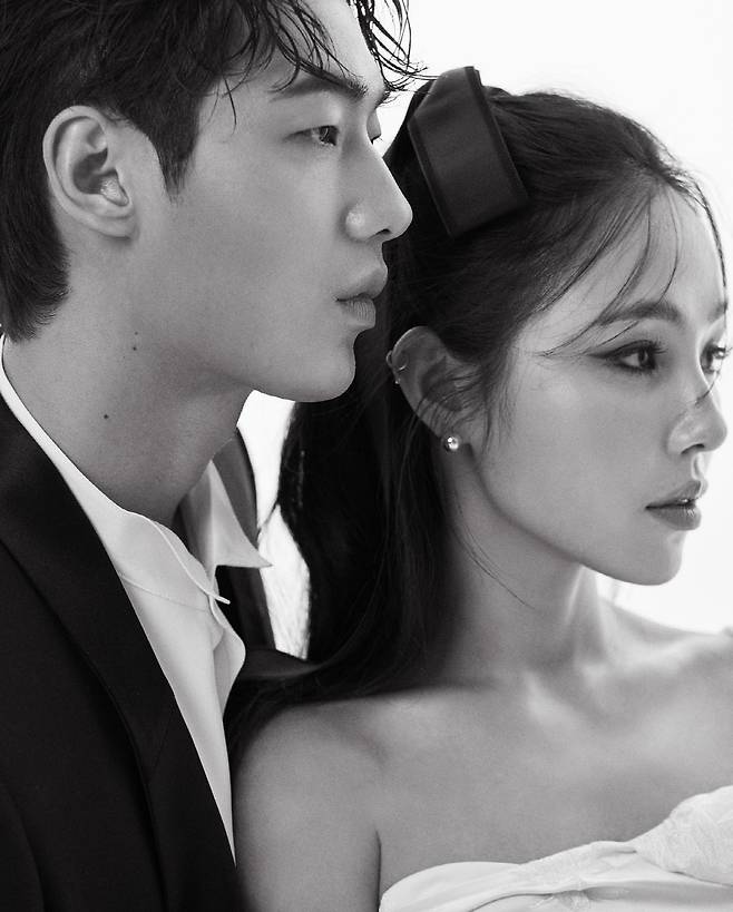 손민호(왼쪽), 송미라. 사진 출처=손민호 SNS