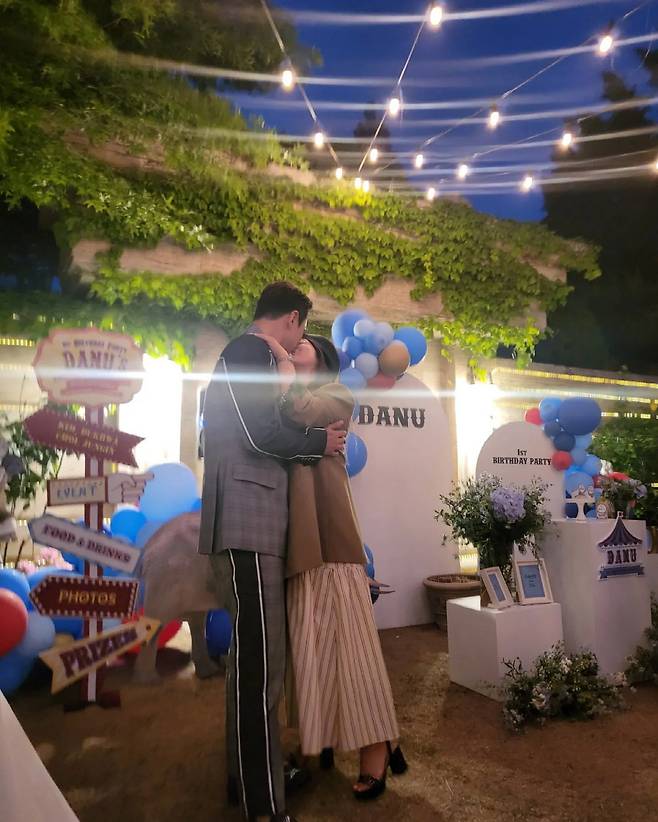 김원효(왼쪽), 심진화. 사진 출처=심진화 SNS