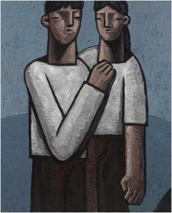 Heesoo KIM, Untitled, Acrylic on canvas, 167 x 136cm, 2021