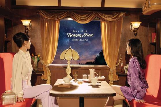 Teaser photo of Davichi's upcoming EP "Season Note" [ILGAN SPORTS]