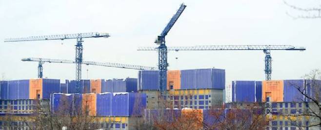 아파트 공사 현장 모습 [사진 출처 = 연합뉴스]