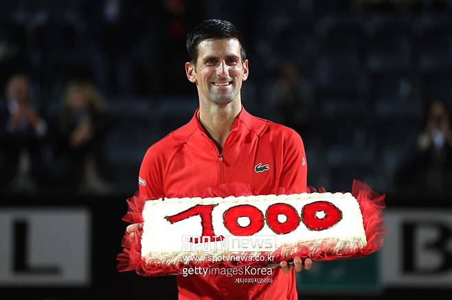 ▲ ATP 투어에서 통산 1000승을 거둔 노박 조코비치