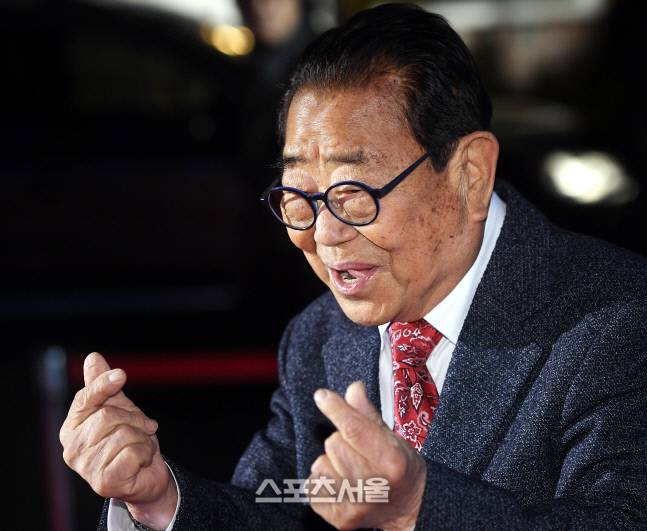 방송인 송해. 사진 | 김도훈기자