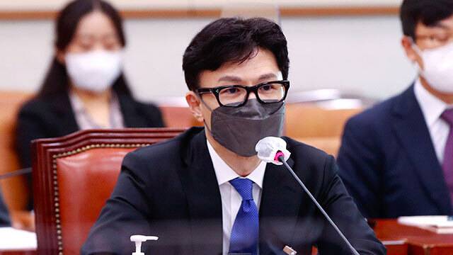 ▲ 한동훈 법무부 장관 후보자. 연합뉴스