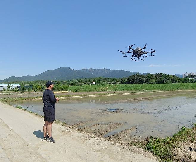 5월 15일 드론직파 교육 현장 ⓒ창녕군