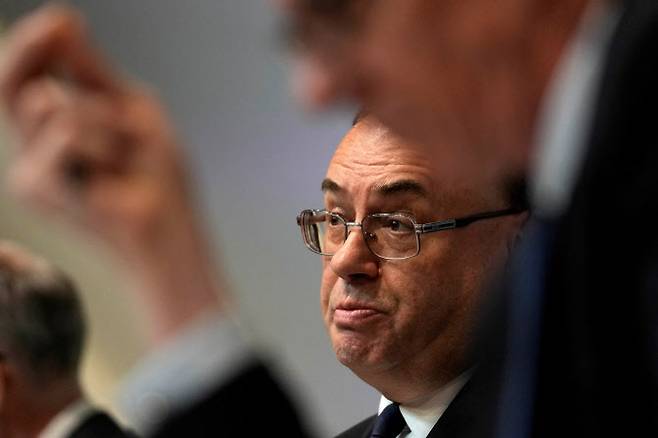 앤드류 베일리 영란은행(BOE) 총재. 사진 AFP